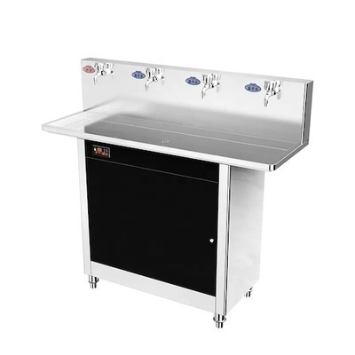 kopen De automatische 35L-Koeler van het Roestvrij staalwater, Pou-Waterautomaat met 4 Tapkranen online manufacture