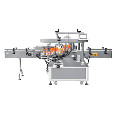 220V automatische Dubbele Zijsticker Etiketteringsmachine met 25m/Min Speed