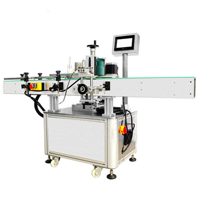 Precisie Zelfklevende Sticker Etiketteringsmachine voor Erlenmeyer-Fles om Fles