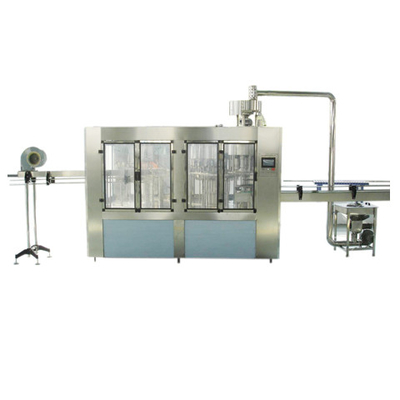 het Drinkwater van 380V 50Hz het Vullen Machine met het Spoelen Vullende het Verzegelen Combinatie