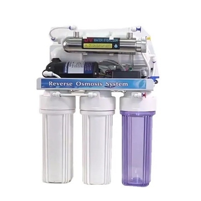 Het Waterzuiveringsinstallaties van het omgekeerde Osmosero Huishouden, de Filtersysteem van het 6 Stadium Alkalisch Water
