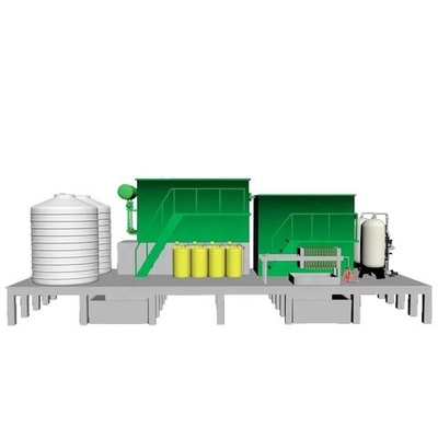 Industrieel Gemeentelijk Waterzuiveringsinstallatiemateriaal met PLC de Controlesysteem van DCS