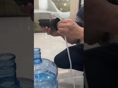 De zwarte van de het Waterpomp van USB Navulbare Automaat 800mAh voor Huisbureau